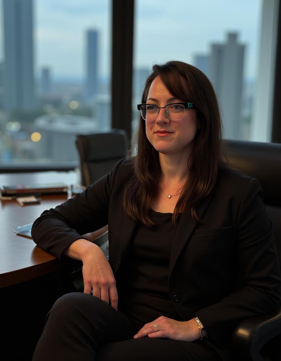 Stylish lawyer woman portrait 5